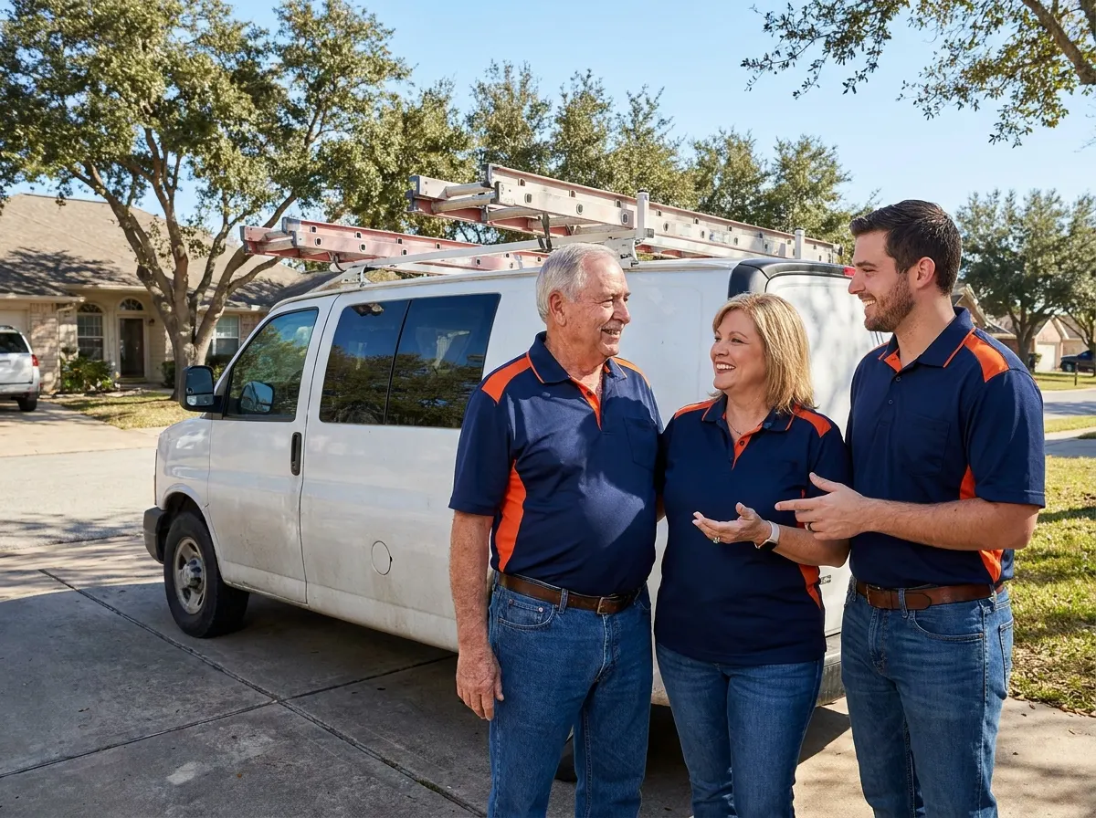 The Joe Cool Heating and Air Conditioning team — air conditioning contractor in Victoria, TX